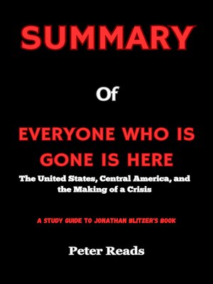 cover image of SUMMARY    of  EVERYONE WHO IS GONE IS HERE